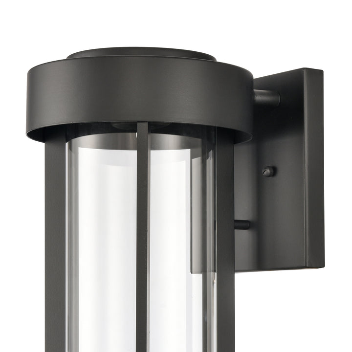 Brillis 16 High 1-Light Outdoor Sconce - Matte Black Image 4