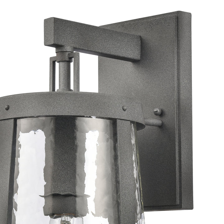 Dakota 18 High 1-Light Outdoor Sconce - Distressed Zinc Image 4