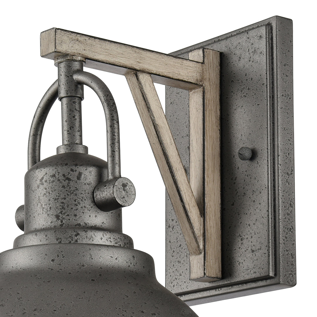 North Shore 12.25 High 1-Light Outdoor Sconce - Iron Image 4