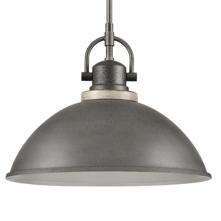 North Shore 18 Wide 1-Light Outdoor Pendant - Iron Image 4