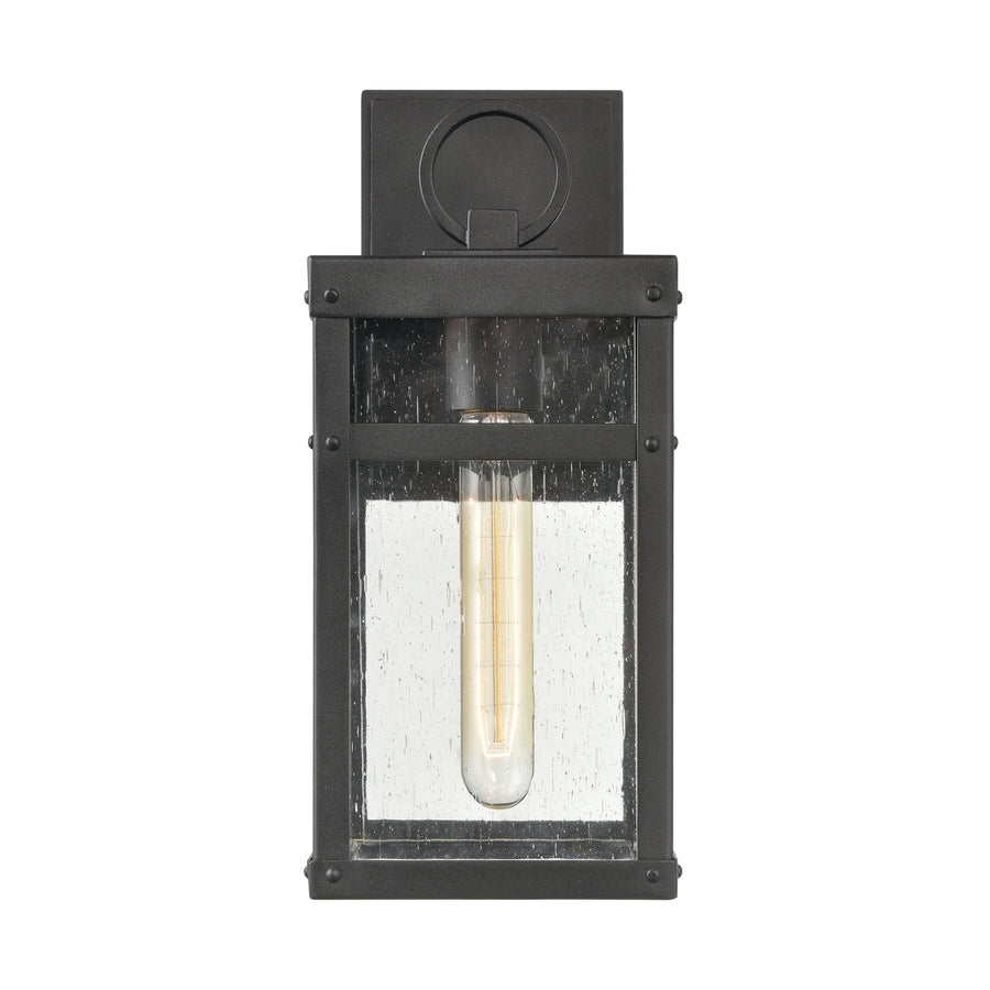 Dalton 13 High 1-Light Outdoor Sconce - Textured Black Image 1