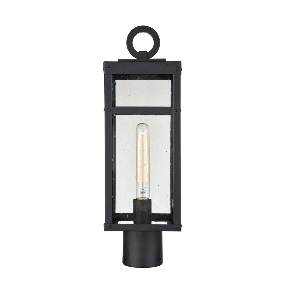 Dalton 20 High 1-Light Outdoor Post Light - Textured Black Image 1