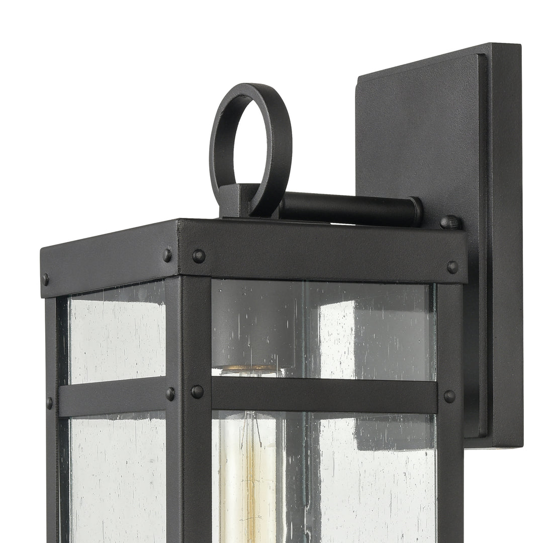 Dalton 13 High 1-Light Outdoor Sconce - Textured Black Image 5