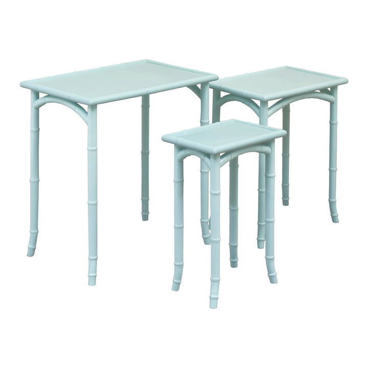 Lifestyle Accent Table - Set of 3 Aqua Image 1