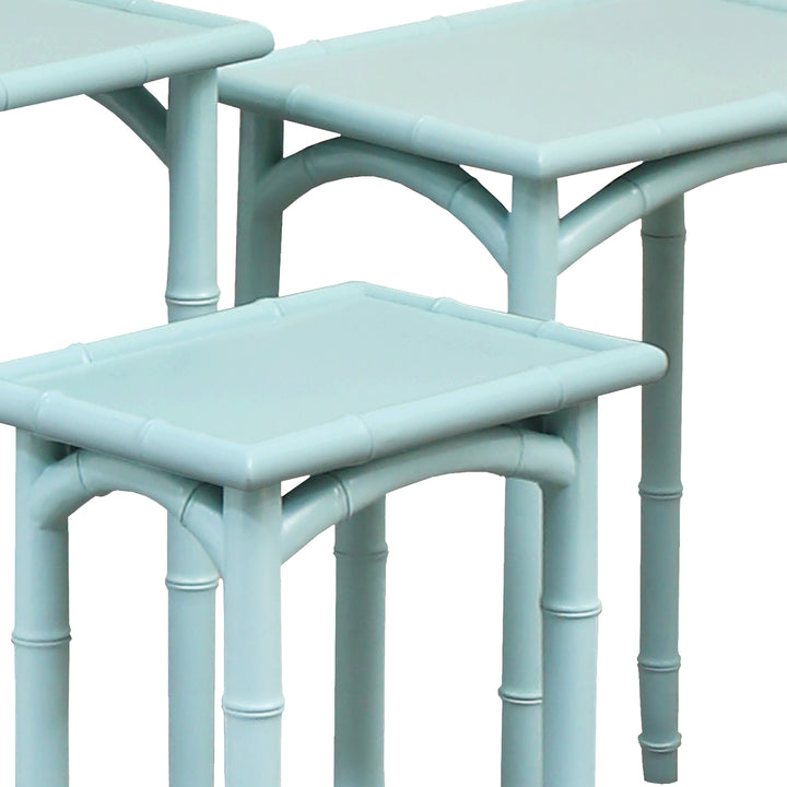 Lifestyle Accent Table - Set of 3 Aqua Image 3