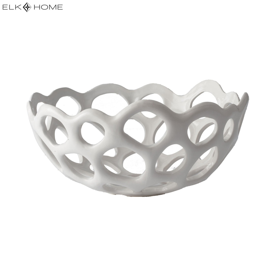 Perforated Porcelain Bowl Image 3