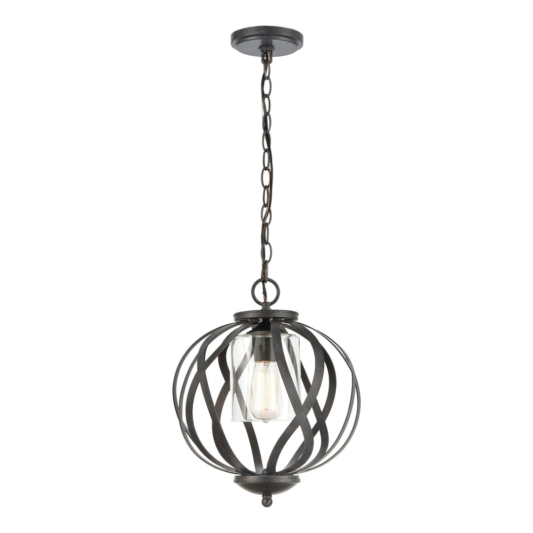 Daisy 12 Wide 1-Light Pendant - Midnight Bronze Image 1