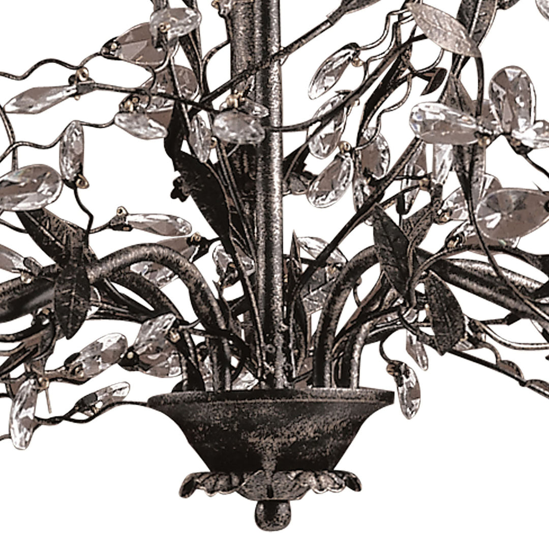 Circeo 27 Wide 5-Light Chandelier - Deep Rust Image 3