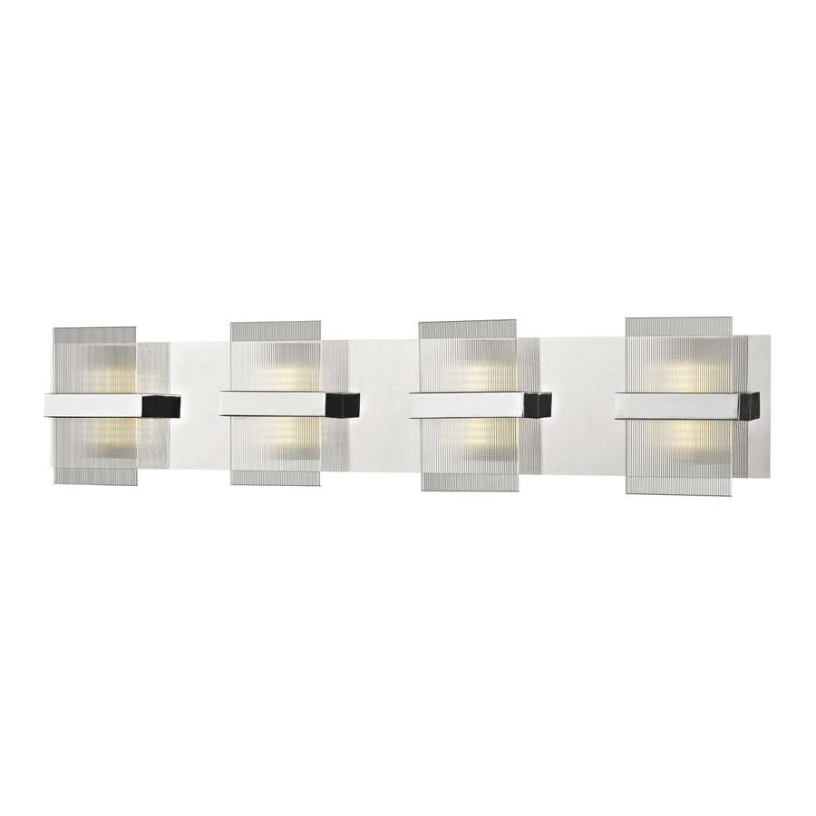 Desiree 6 High 4-Light Sconce - Polished Chrome Image 1