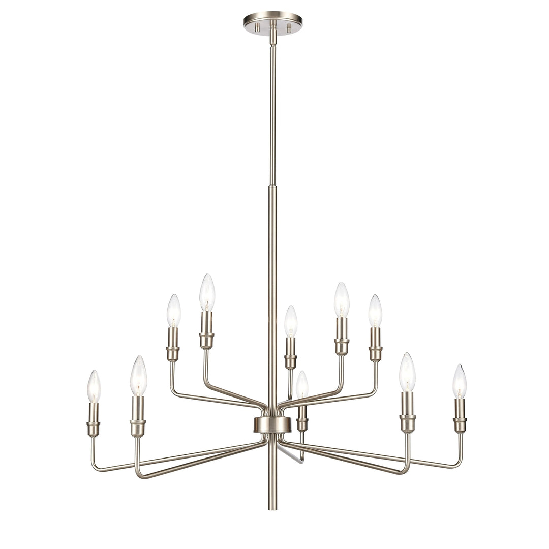 Saginaw 34 Wide 10-Light Chandelier Image 1