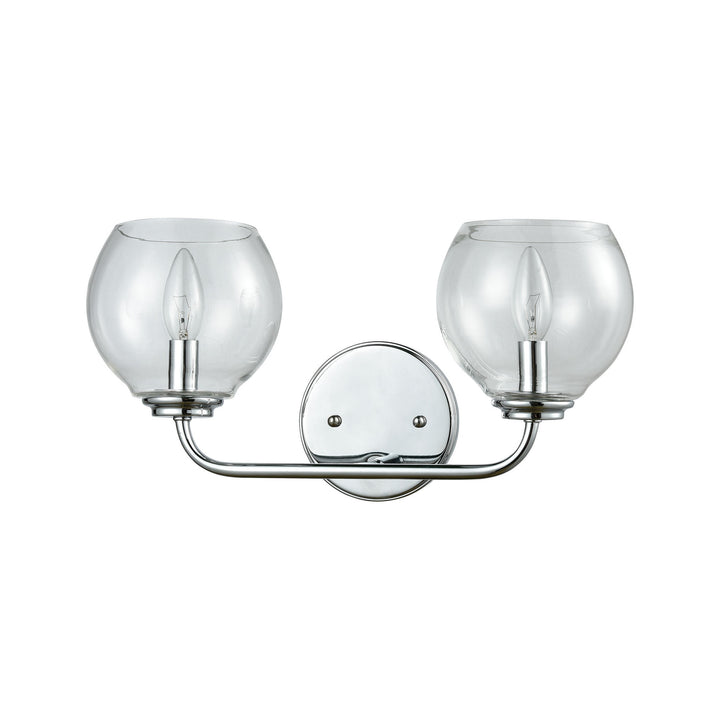 Emory 16 Wide 2-Light Vanity Light - Polished Chrome Image 5