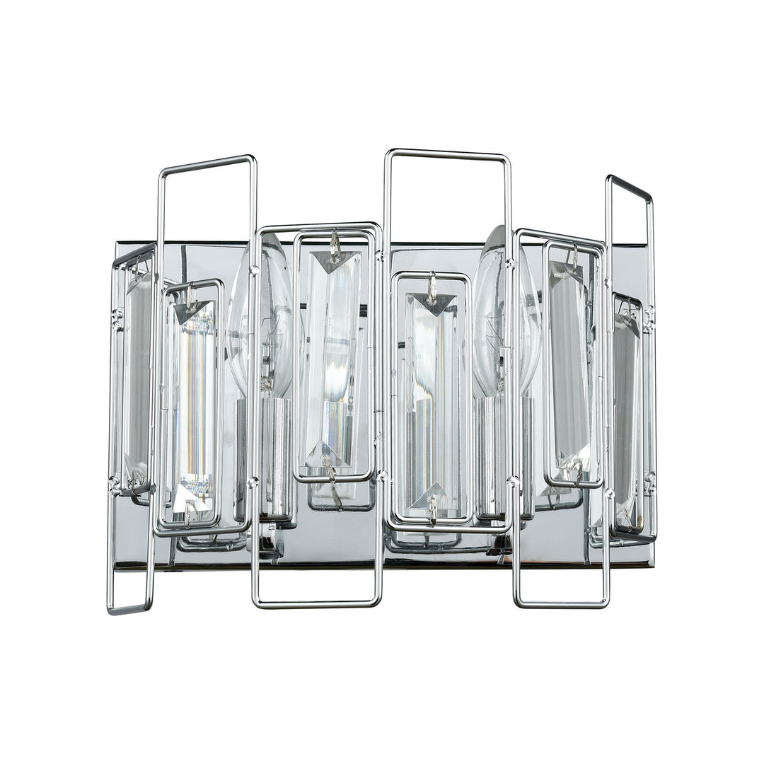 Crosby 9 Wide 2-Light Vanity Light - Polished Chrome Image 5