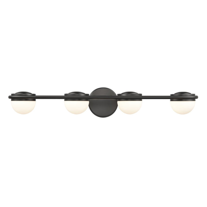 Nelly 31 Wide 4-Light Vanity Light - Matte Black Image 1