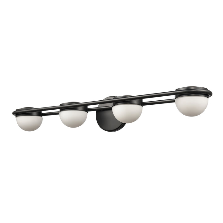 Nelly 31 Wide 4-Light Vanity Light - Matte Black Image 3