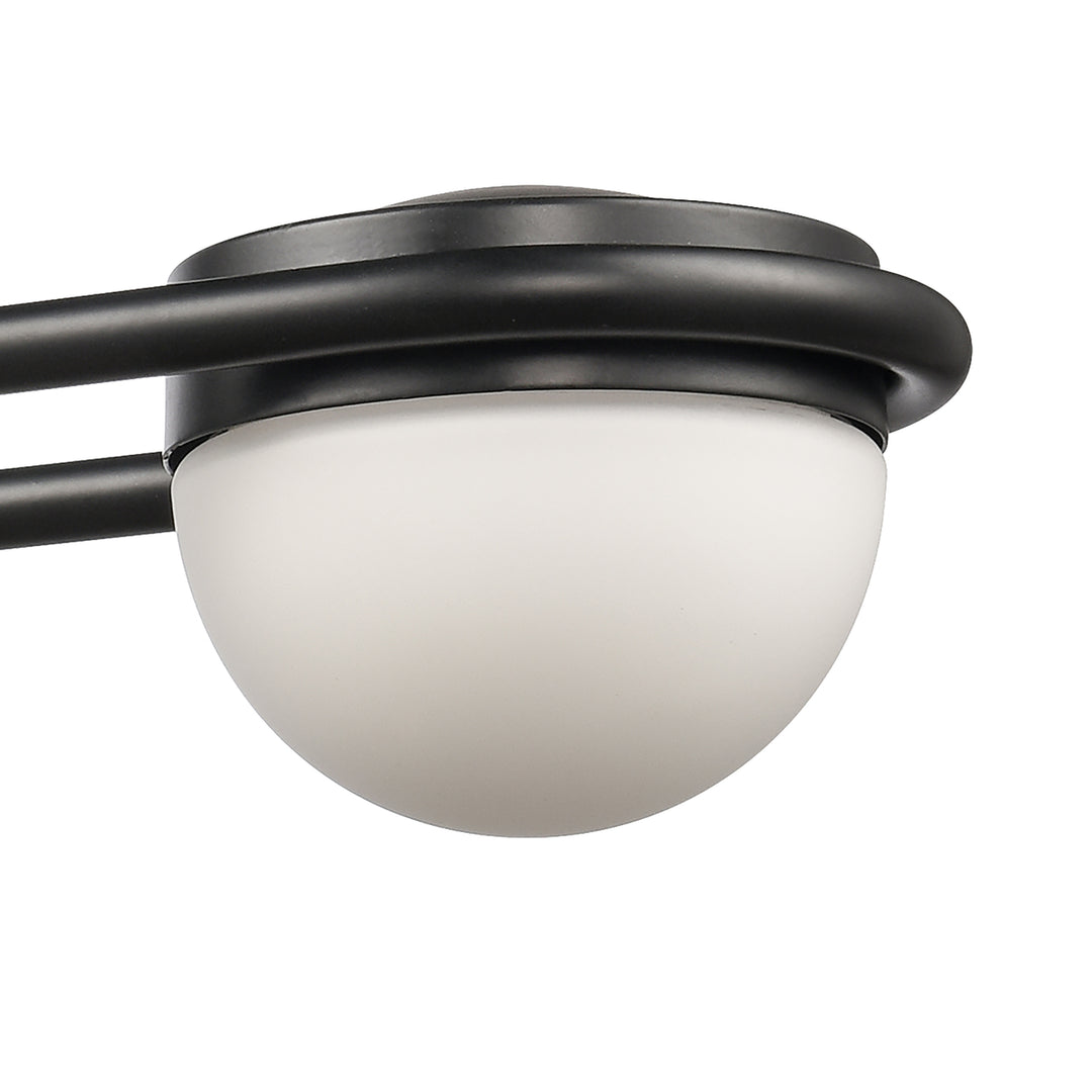 Nelly 31 Wide 4-Light Vanity Light - Matte Black Image 6