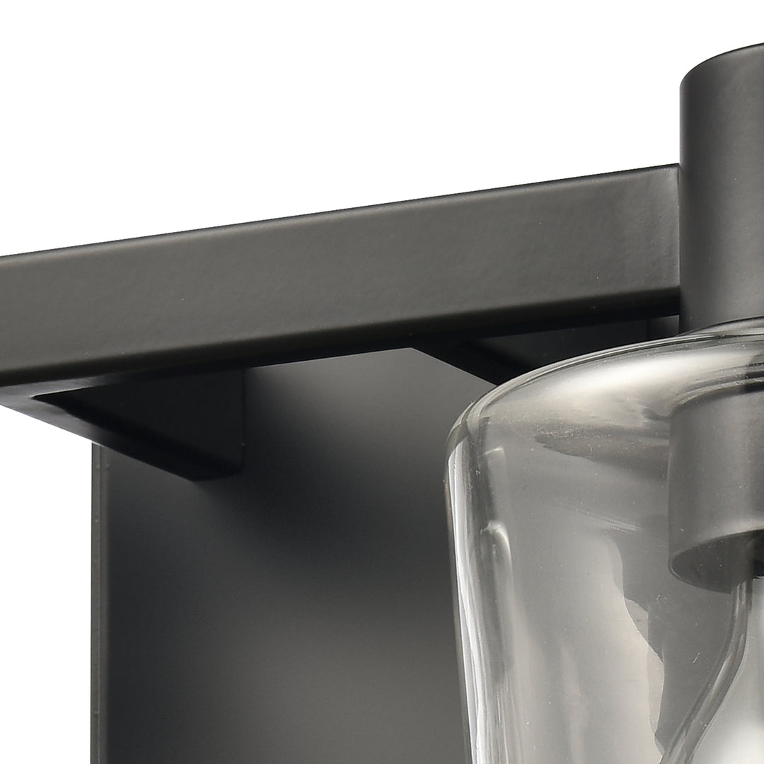 Celia 12 Wide 2-Light Vanity Light - Matte Black Image 5