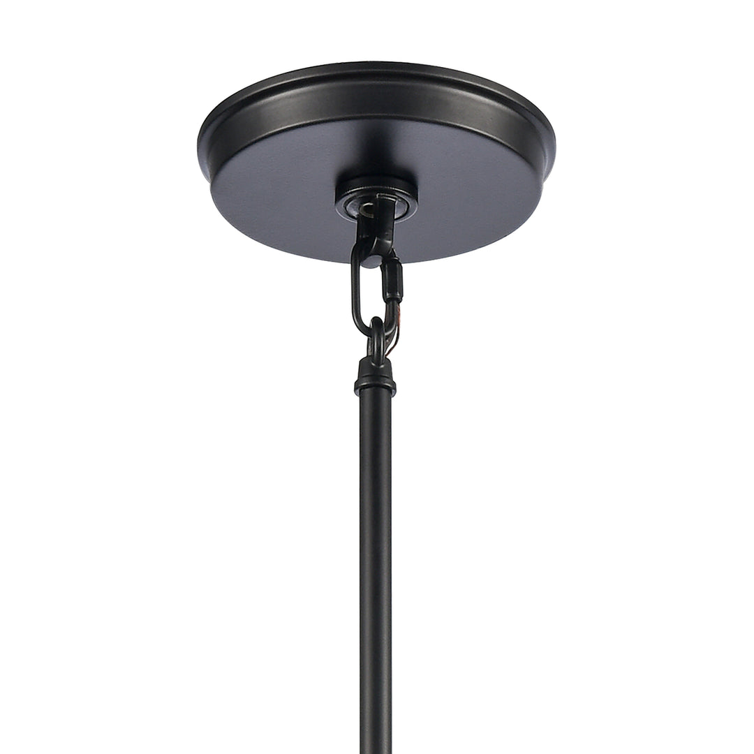 Solace 7 Wide 1-Light Mini Pendant - Matte Black Image 5