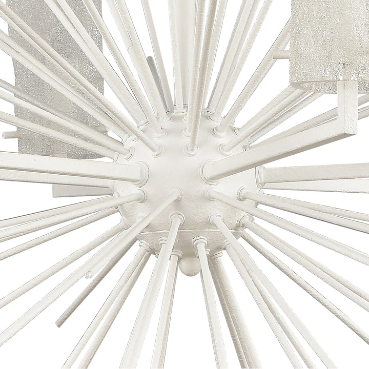 Sea Urchin 27 Wide 6-Light Chandelier - White Coral Image 3