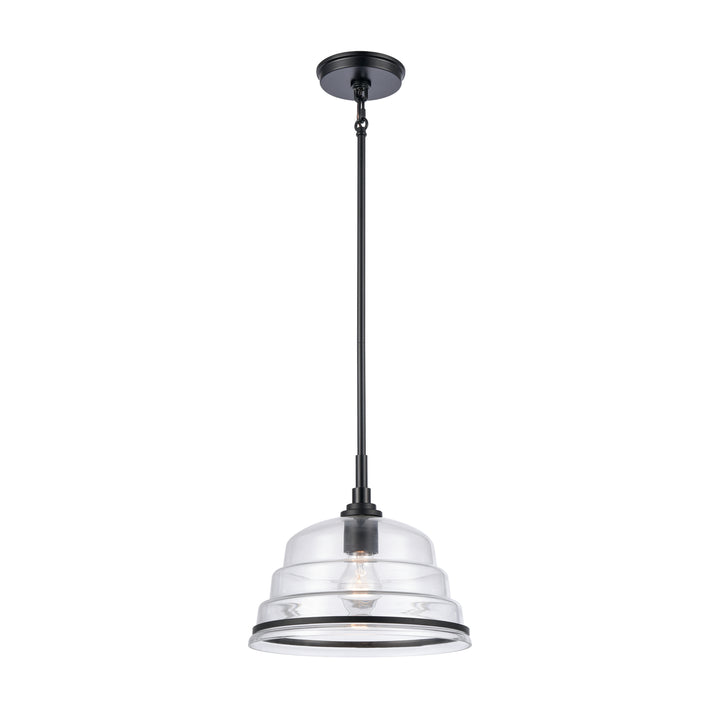 Boyer 11 Wide 1-Light Pendant - Matte Black Image 1