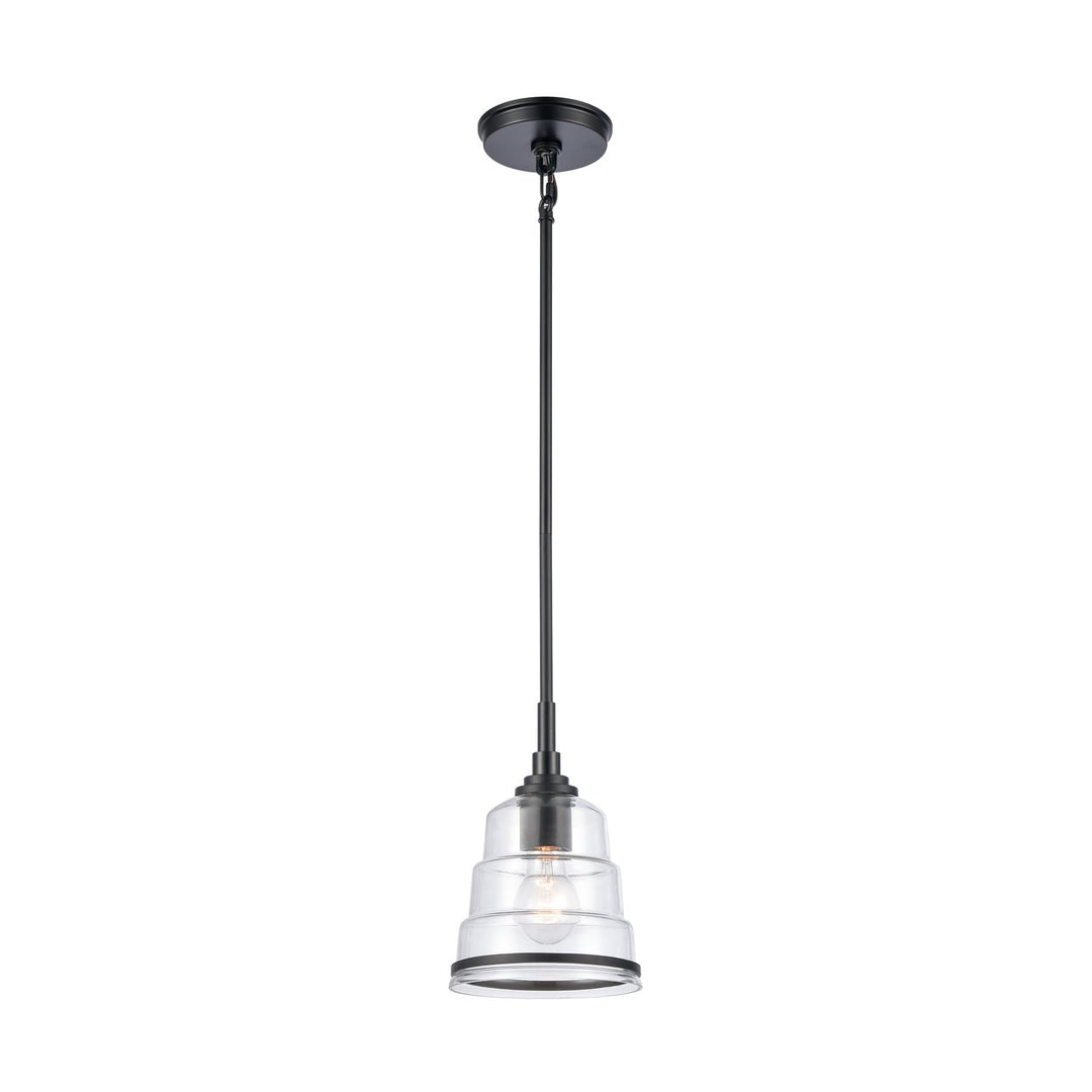 Boyer 6.5 Wide 1-Light Mini Pendant - Matte Black Image 1