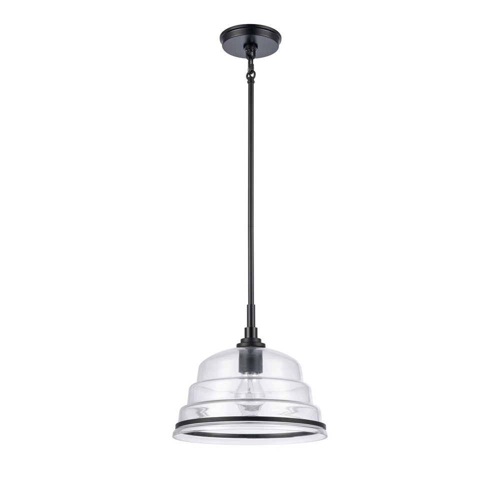 Boyer 11 Wide 1-Light Pendant - Matte Black Image 2