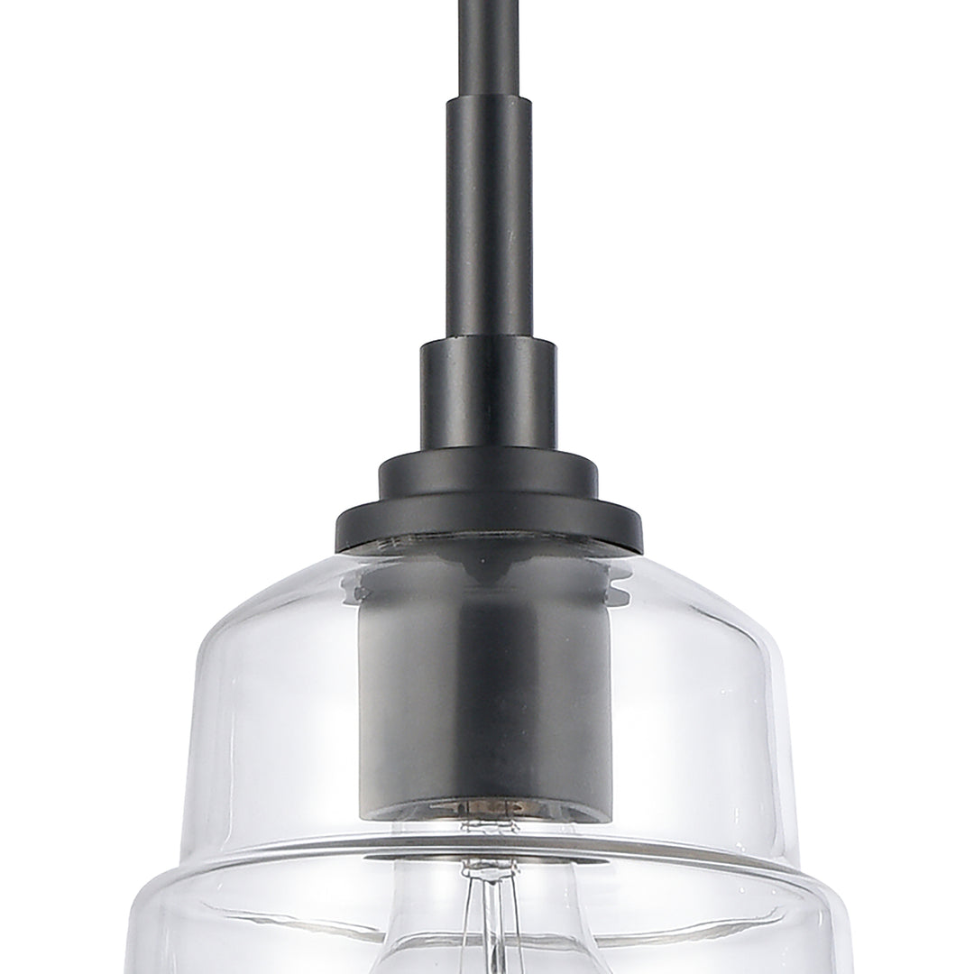 Boyer 6.5 Wide 1-Light Mini Pendant - Matte Black Image 3