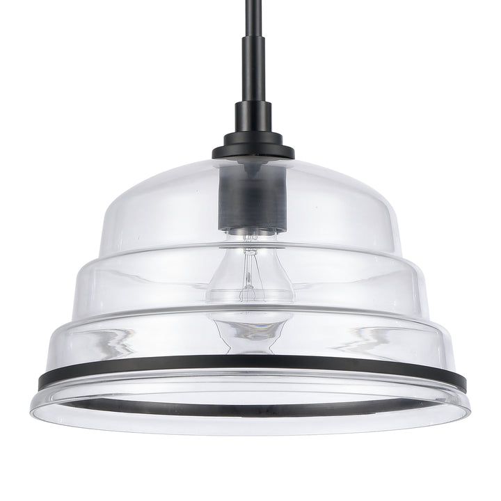 Boyer 11 Wide 1-Light Pendant - Matte Black Image 4