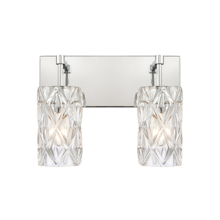 Forma de Crystal 14 Wide 2-Light Vanity Light - Polished Chrome Image 1