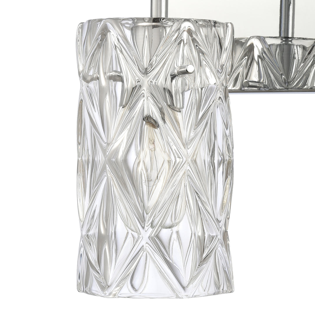 Forma de Crystal 14 Wide 2-Light Vanity Light - Polished Chrome Image 5