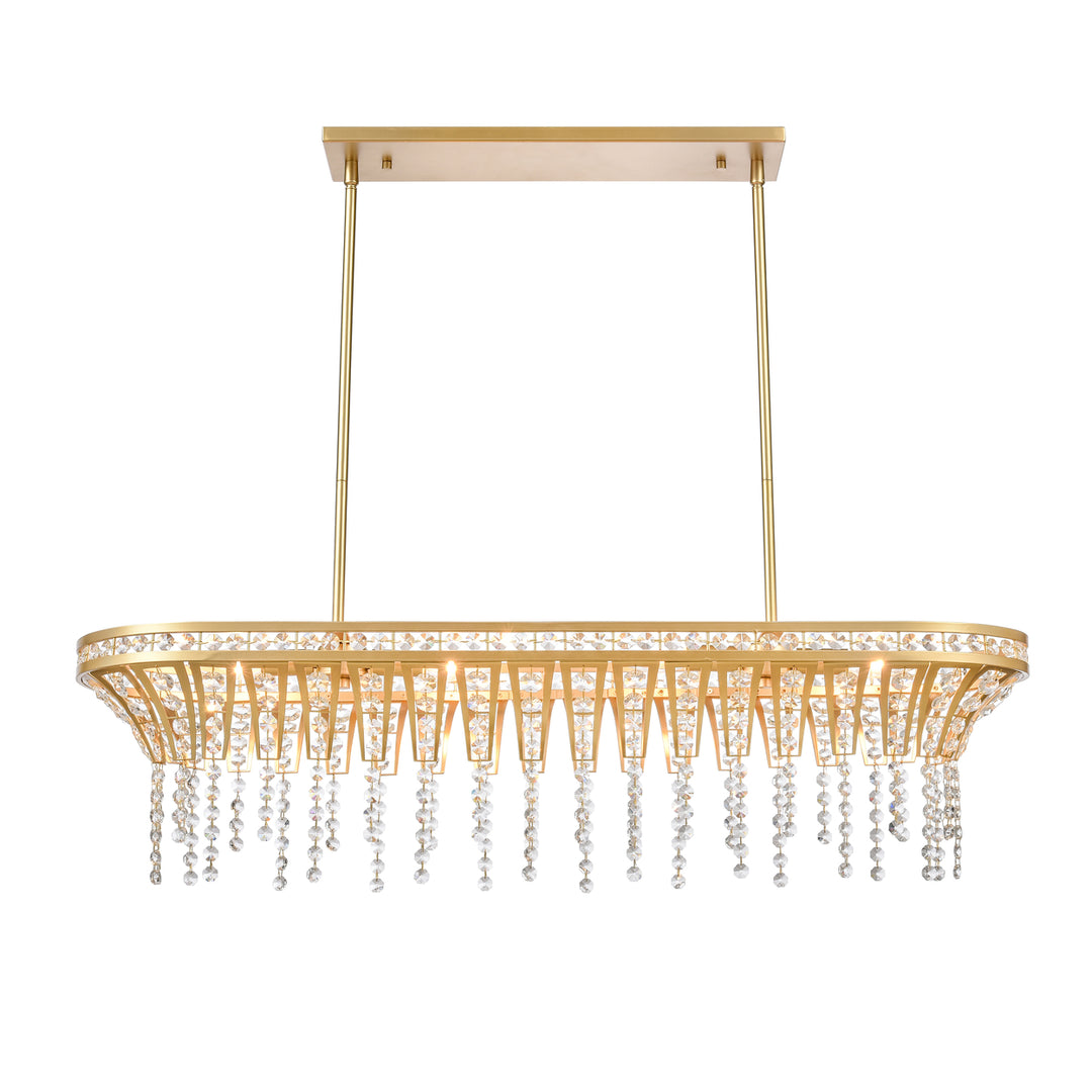 Fantania 36 Wide 4-Light Linear Chandelier Image 3