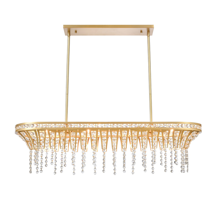 Fantania 36 Wide 4-Light Linear Chandelier Image 3