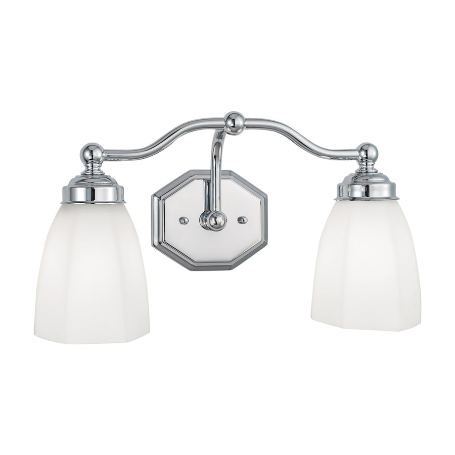 Trevi 2 Light Sconce - Brushed Nickel Image 1