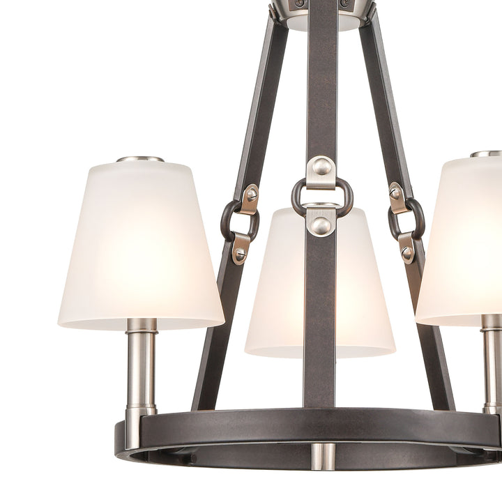 Armstrong Grove 18 Wide 3-Light Chandelier - Espresso Image 4