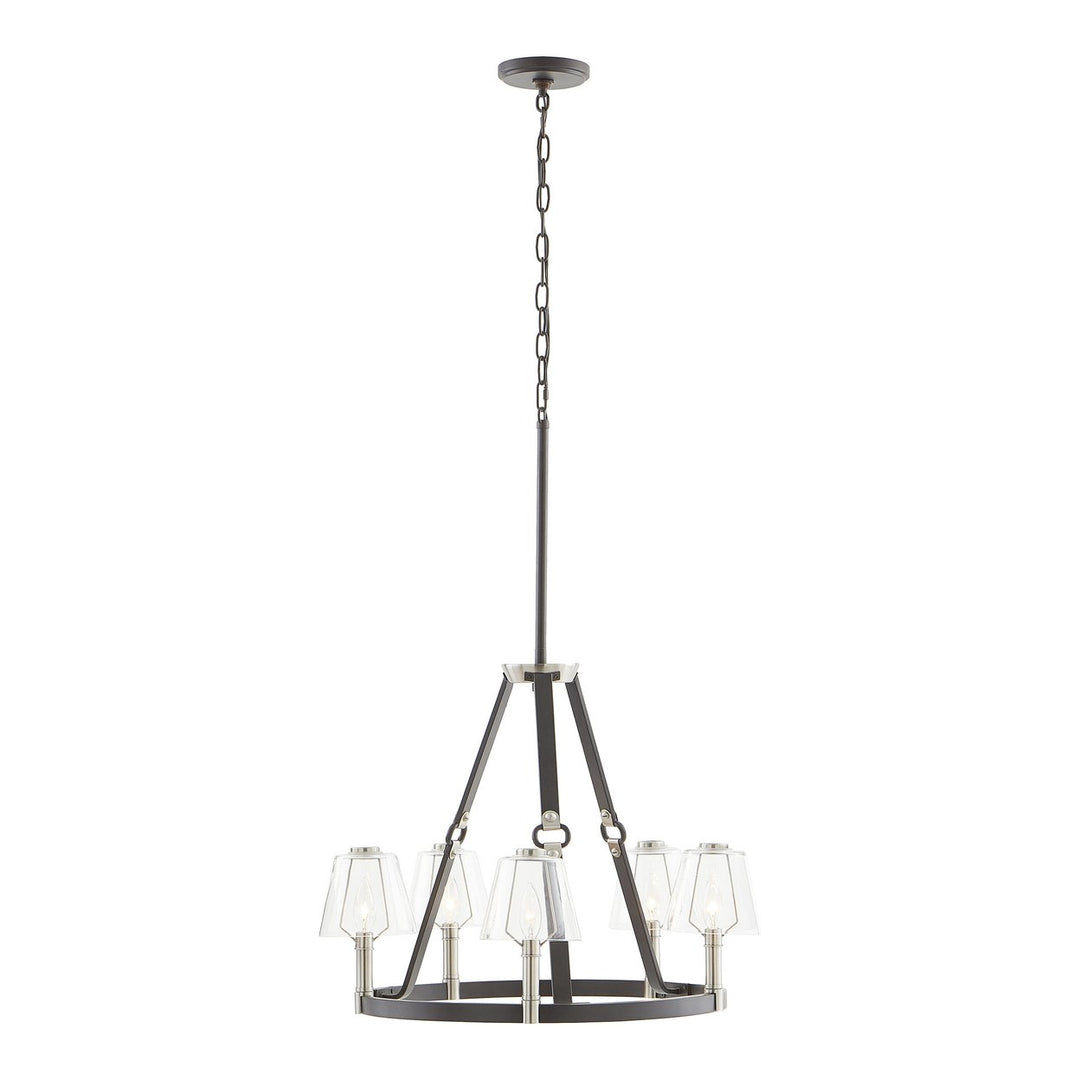 Armstrong Grove 25 Wide 5-Light Chandelier - Espresso Image 8