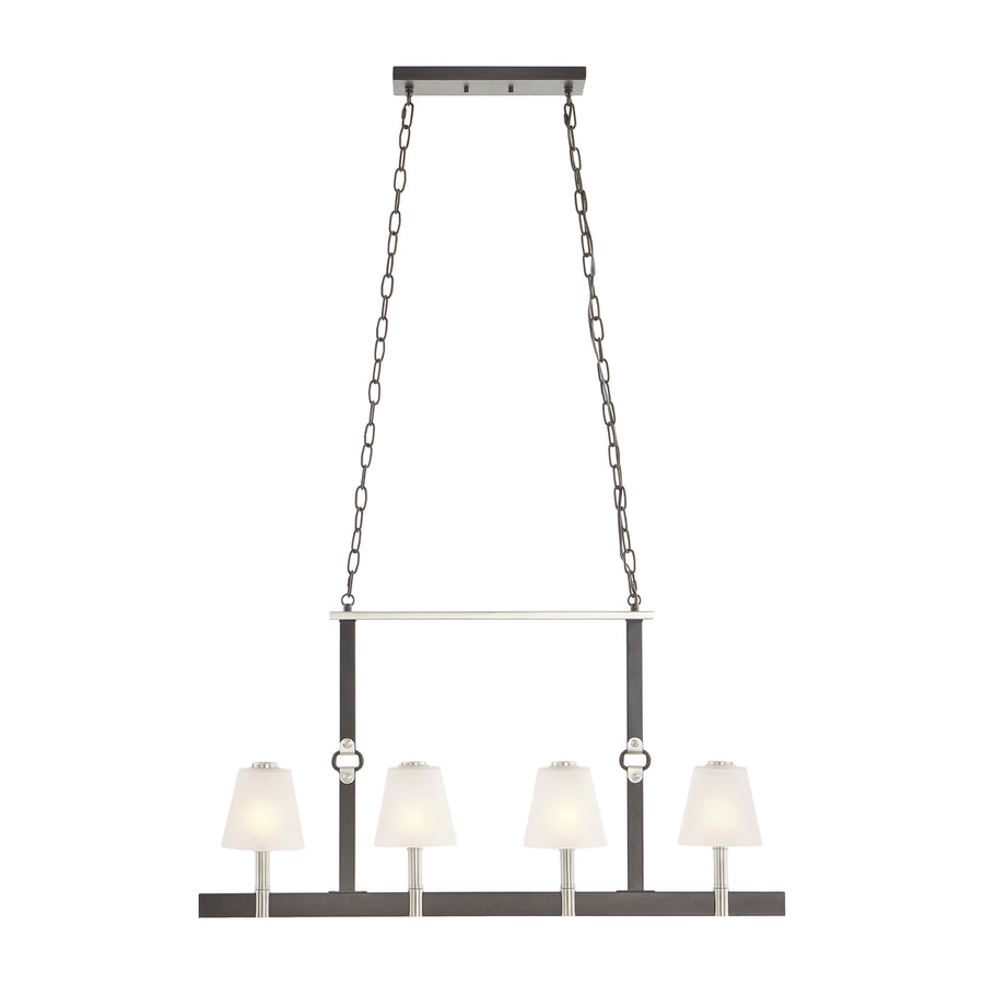 Armstrong Grove 36 Wide 4-Light Linear Chandelier - Espresso Image 1