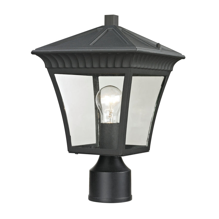 Ridgewood 15 High 1-Light Outdoor Post Light - Matte Textured Black Image 1