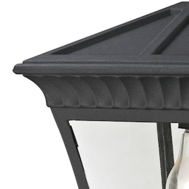 Ridgewood 9 Wide 1-Light Outdoor Pendant - Matte Textured Black Image 2