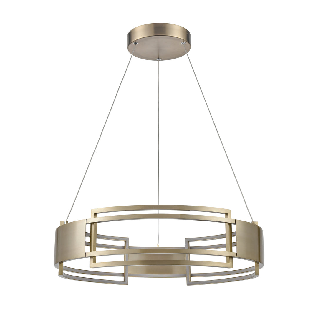 Fashionista 24 Wide LED Pendant - Bronze Image 2