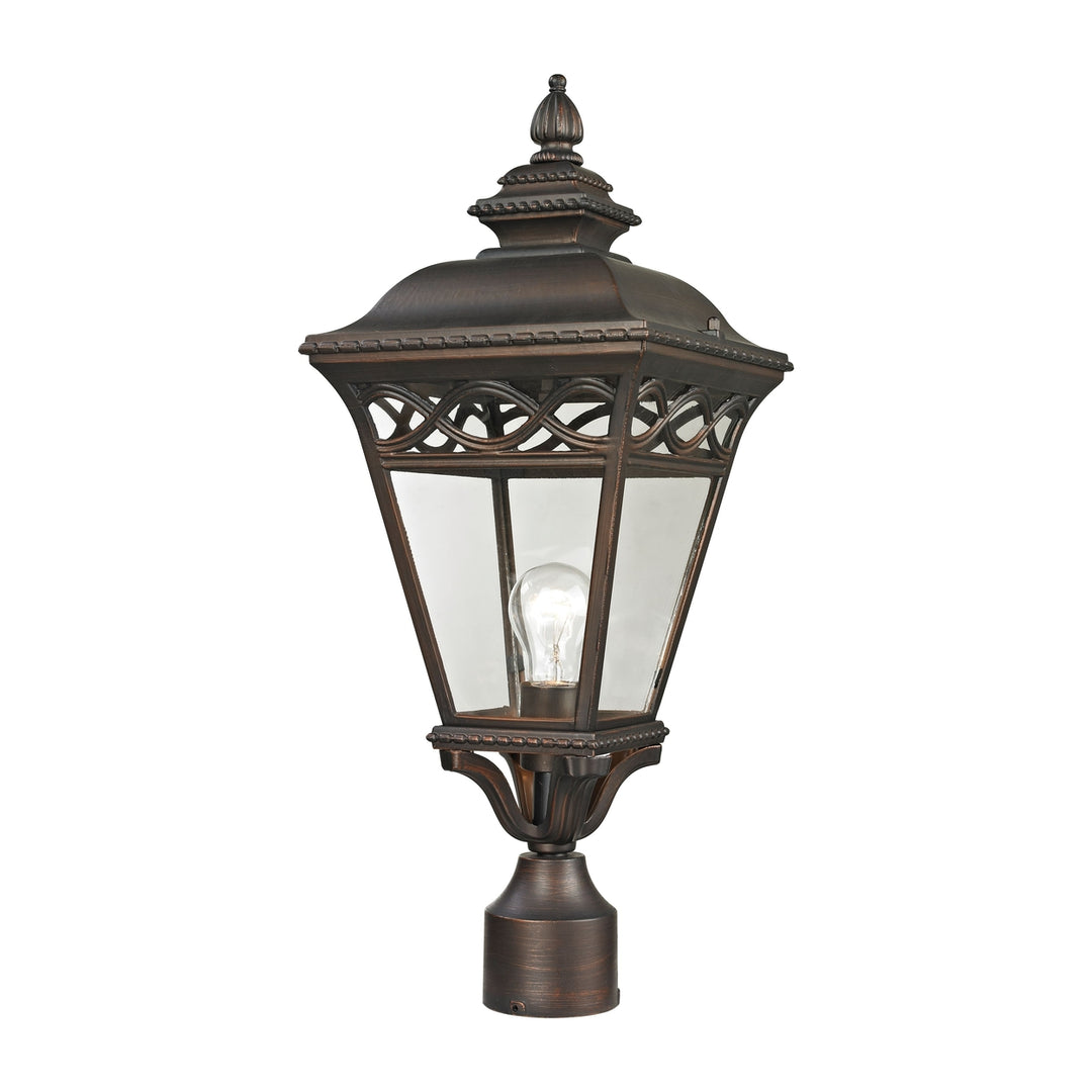 Mendham 22 High 1-Light Outdoor Post Light - Hazelnut Bronze Image 1