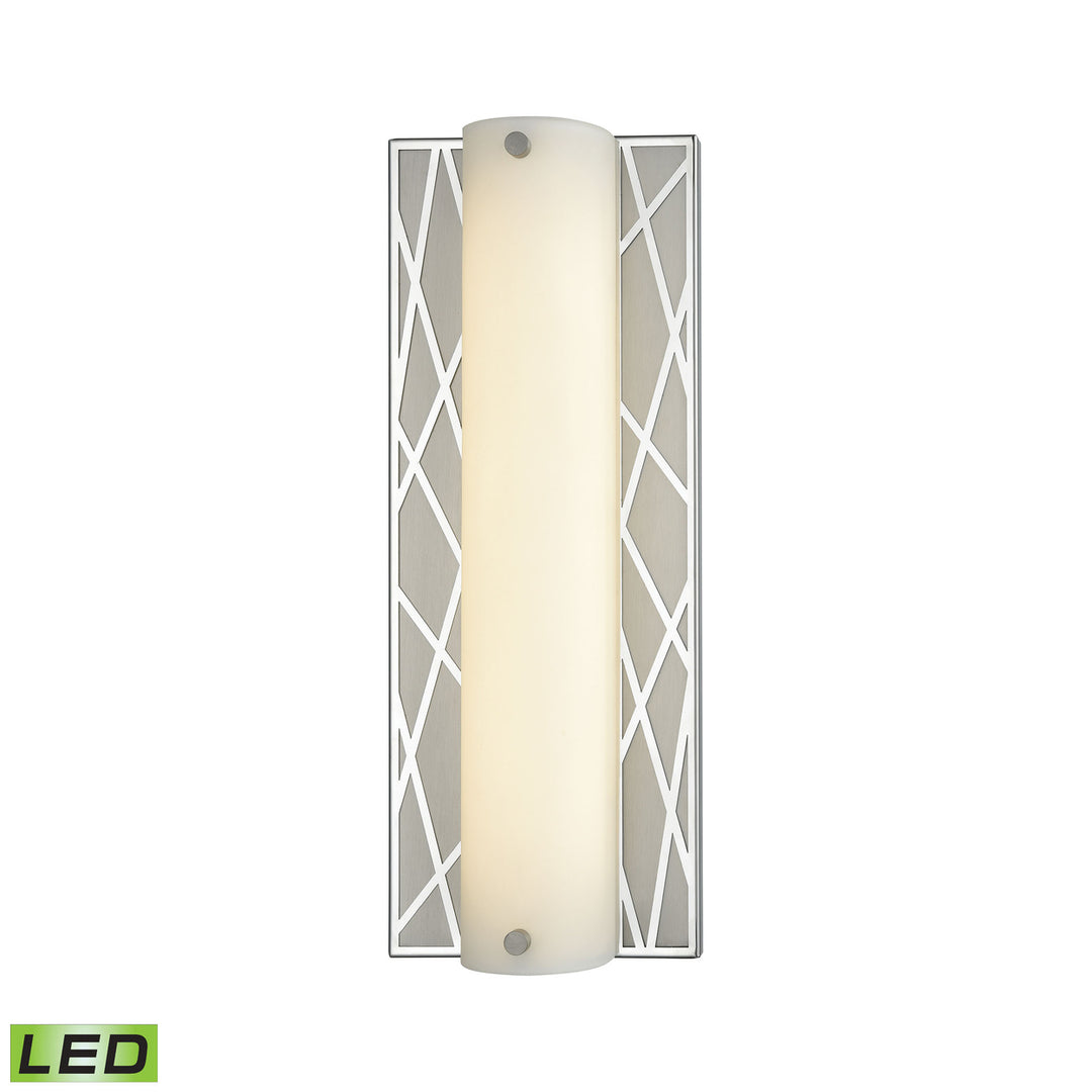 Captiva 5 Wide 1-Light Vanity Light - Silver Image 1