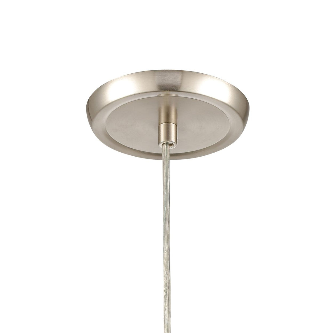 Planetario 5 Wide 1-Light Mini Pendant - Satin Nickel [85301/1] Image 3