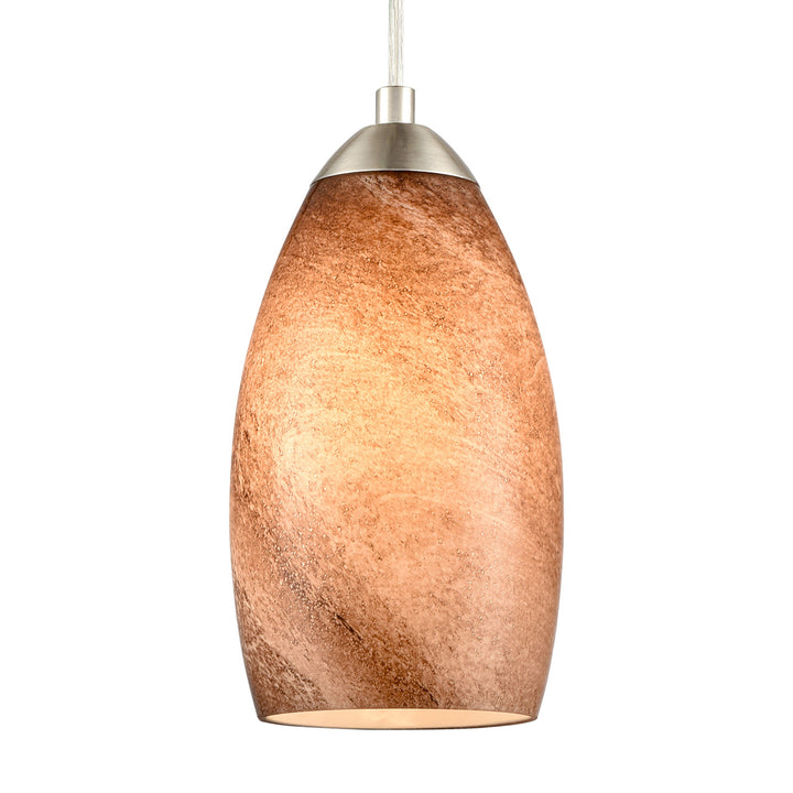 Planetario 5 Wide 1-Light Mini Pendant - Satin Nickel [85301/1] Image 4