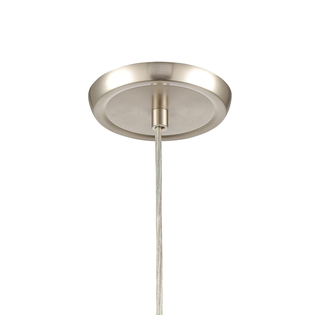 Caress 5 Wide 1-Light Pendant - Satin Nickel Image 3