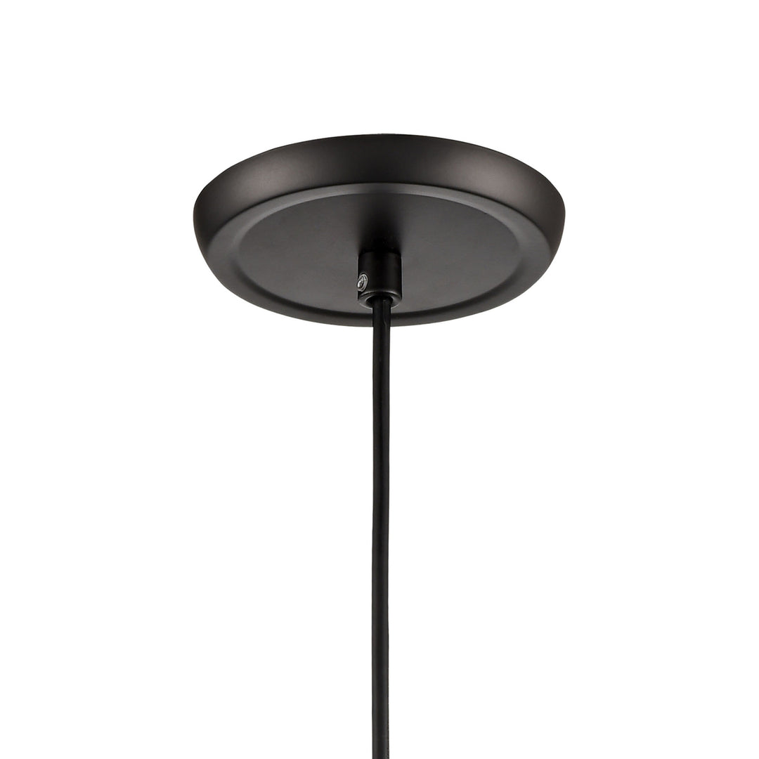 Corey 5 Wide 1-Light Pendant - Matte Black Image 3