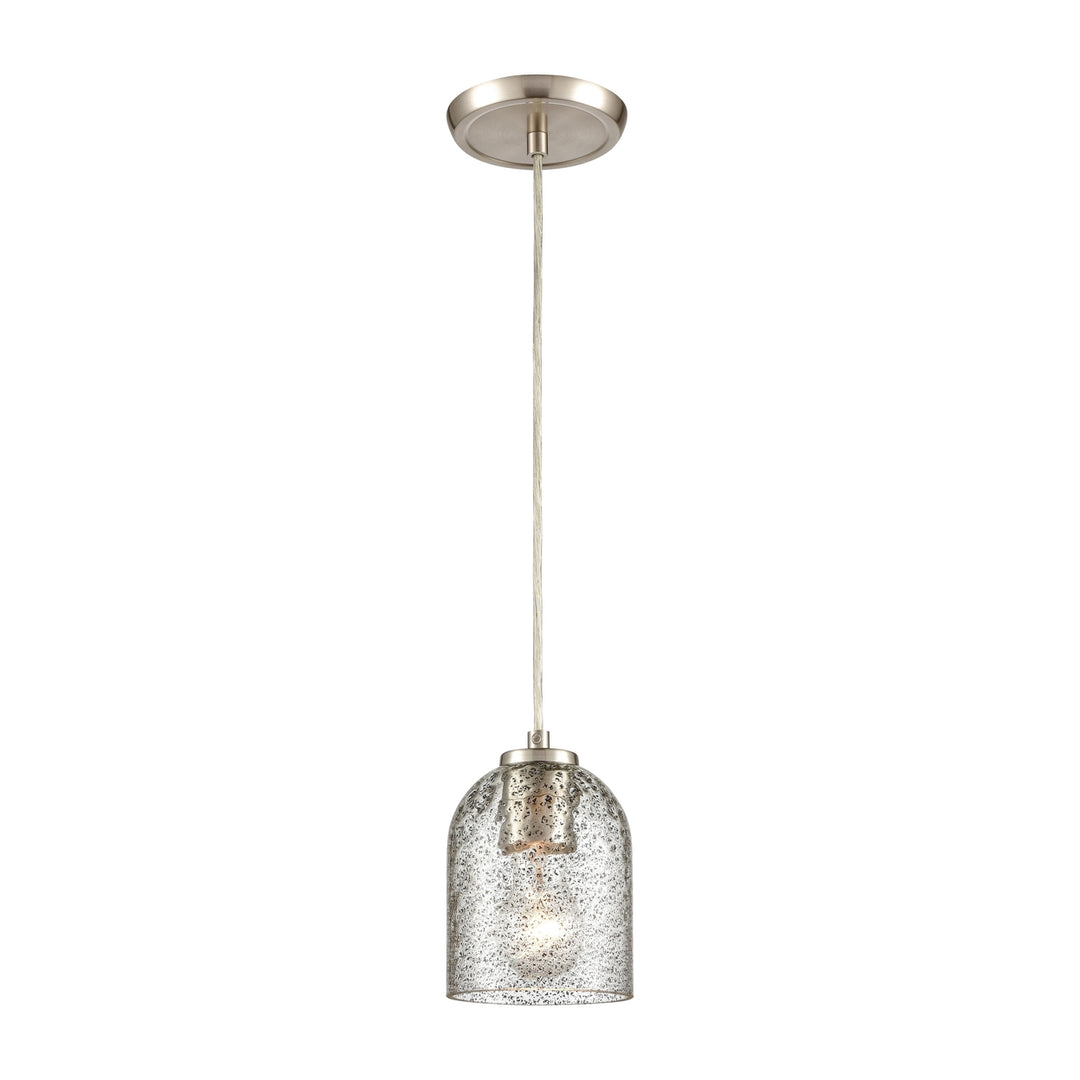 Sprinkle 5 Wide 1-Light Mini Pendant - Satin Nickel [85406/1] Image 1