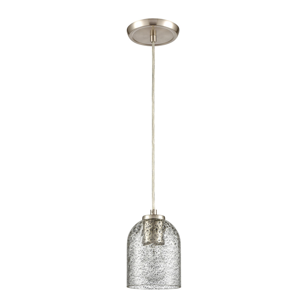 Sprinkle 5 Wide 1-Light Mini Pendant - Satin Nickel [85406/1] Image 2