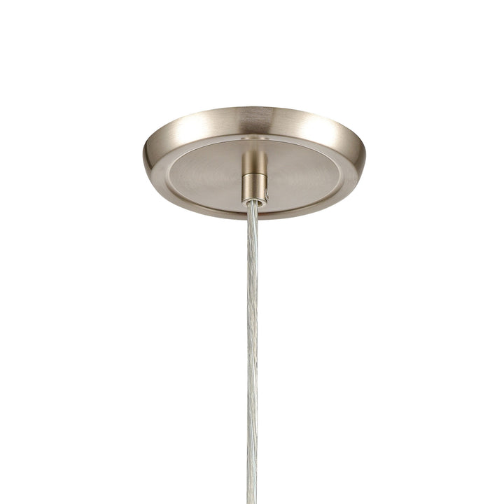 Sprinkle 5 Wide 1-Light Mini Pendant - Satin Nickel [85395/1] Image 3