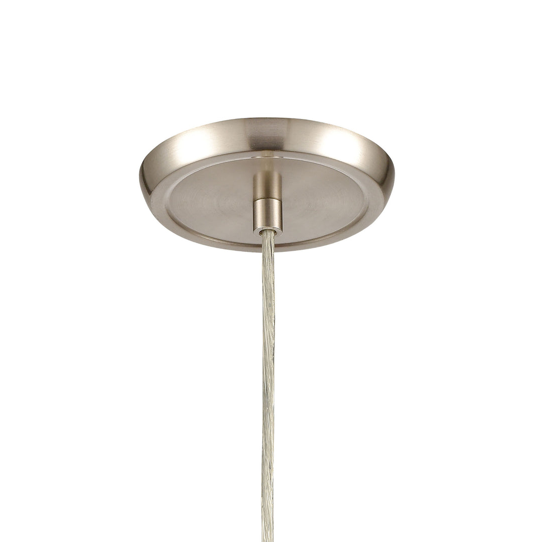 Sprinkle 5 Wide 1-Light Mini Pendant - Satin Nickel [85406/1] Image 3