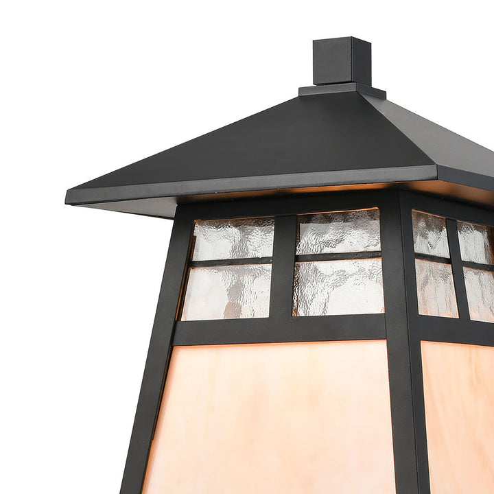 Cottage 17 High 1-Light PostMount - Matte Black Image 3