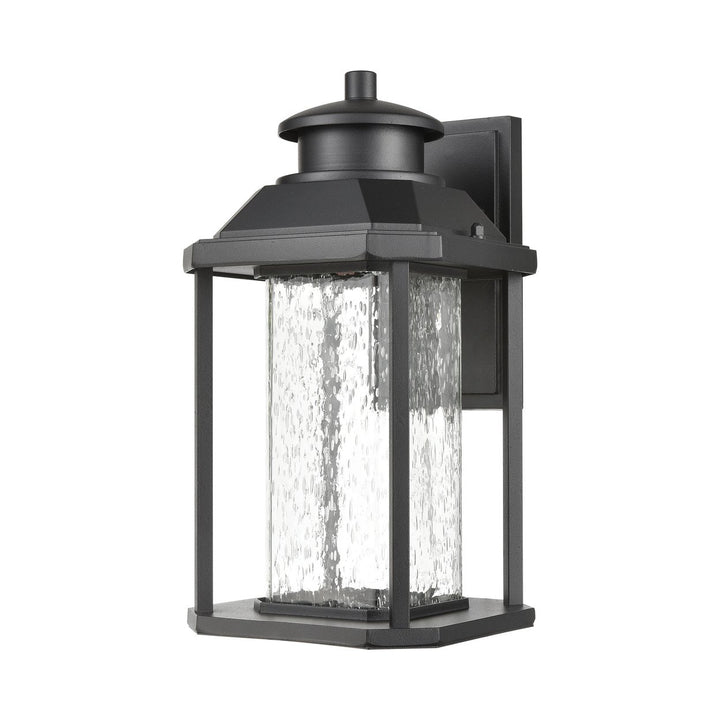 Irvine 13 High 1-Light Outdoor Sconce - Matte Black Image 2